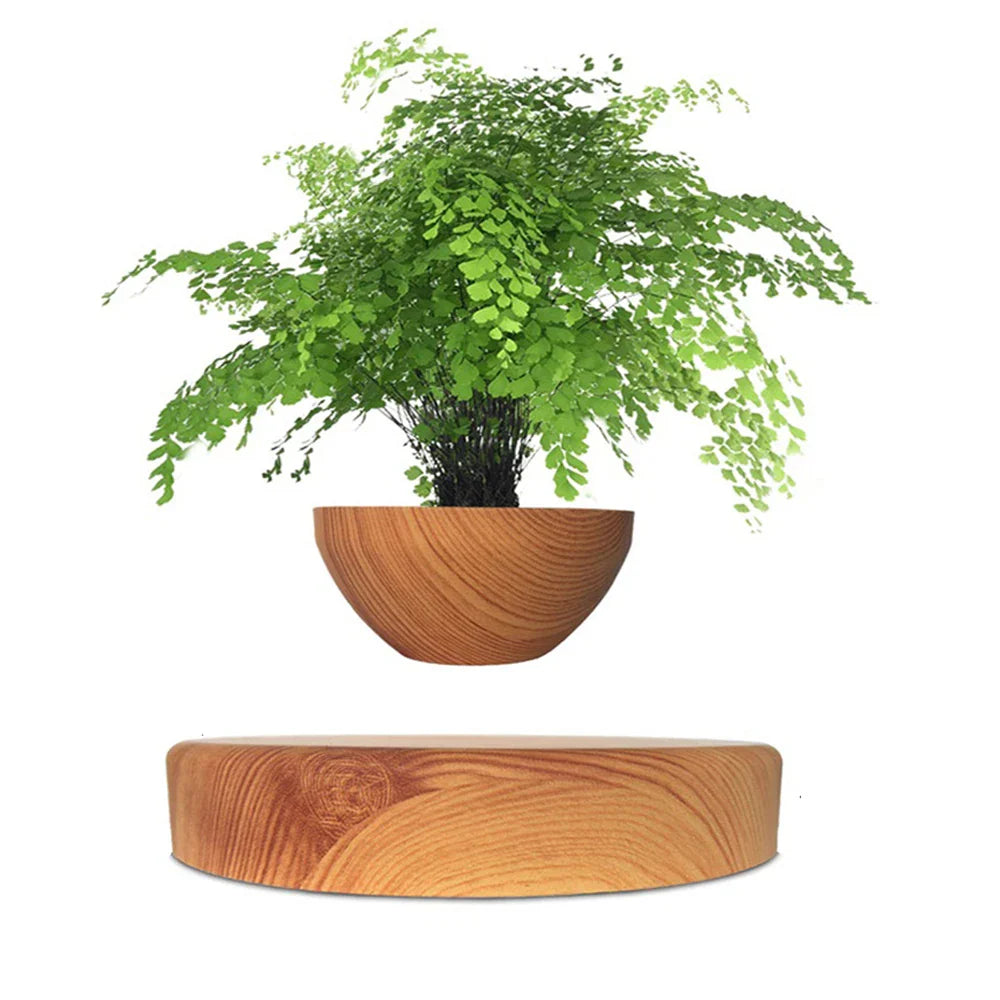 Levitating Leaf Planter
