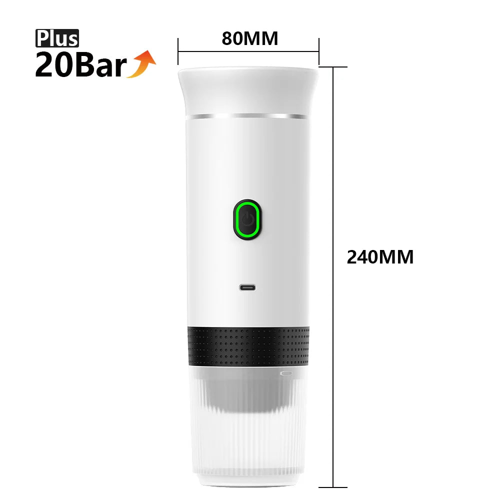 Portable Espresso Coffee Machine - Coffee Maker 3-in-1