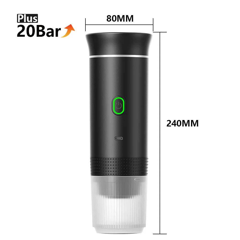 Portable Espresso Coffee Machine - Coffee Maker 3-in-1