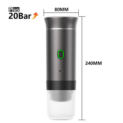 Portable Espresso Coffee Machine - Coffee Maker 3-in-1