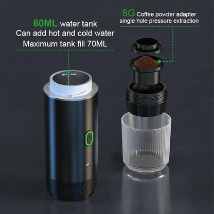 Portable Espresso Coffee Machine - Coffee Maker 3-in-1