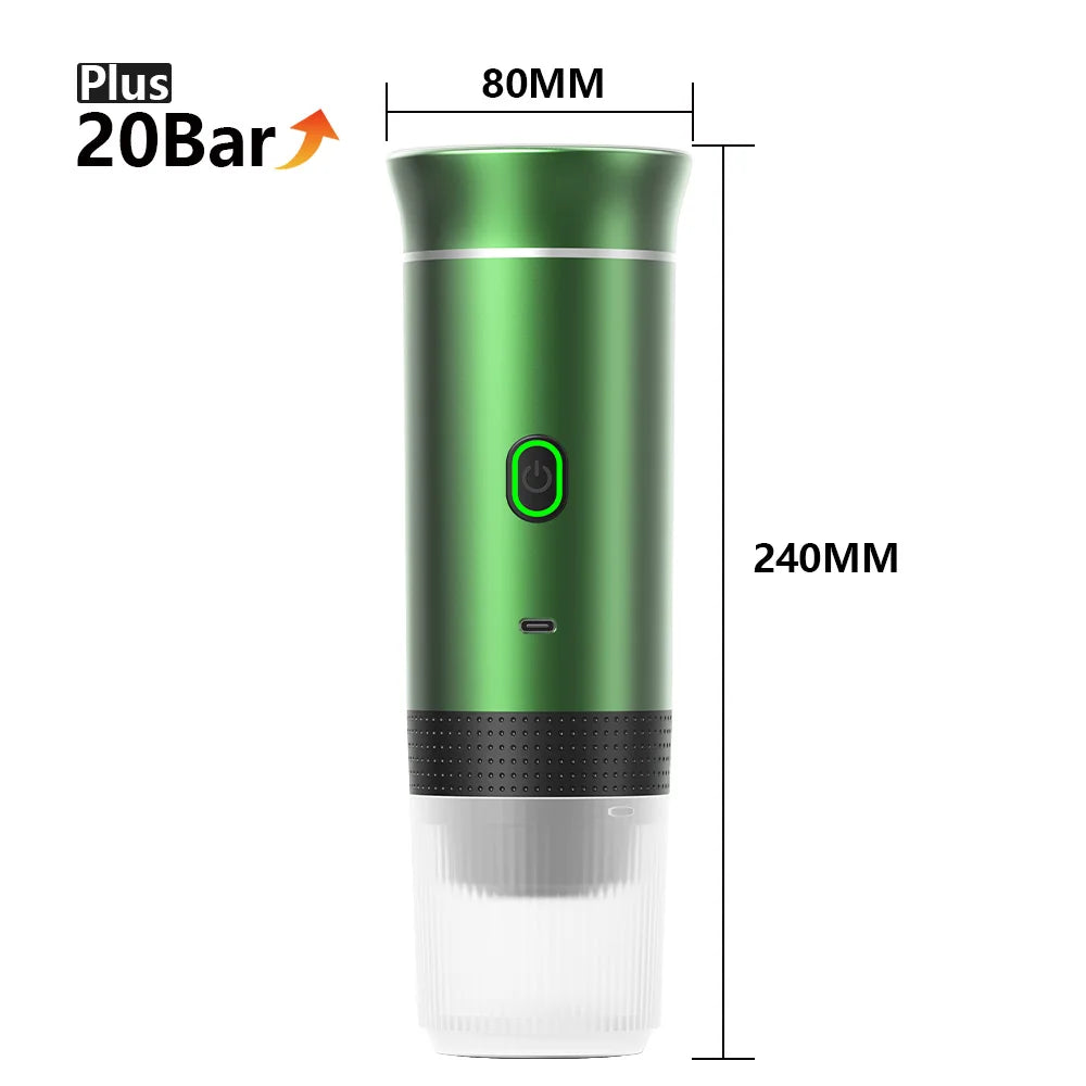 Portable Espresso Coffee Machine - Coffee Maker 3-in-1